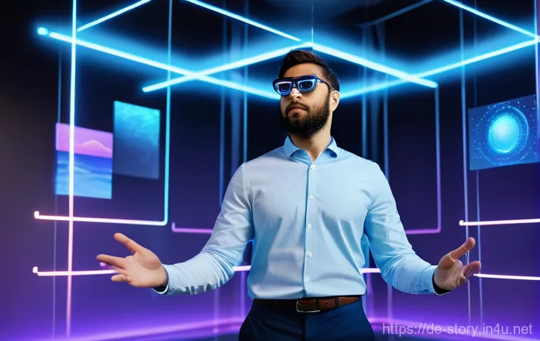 스토리텔러가 주목해야 할 콘텐츠 플랫폼 - **Prompt 2: Intimate Podcast Experience**
    A person, comfortably seated in a cozy, softly lit roo...