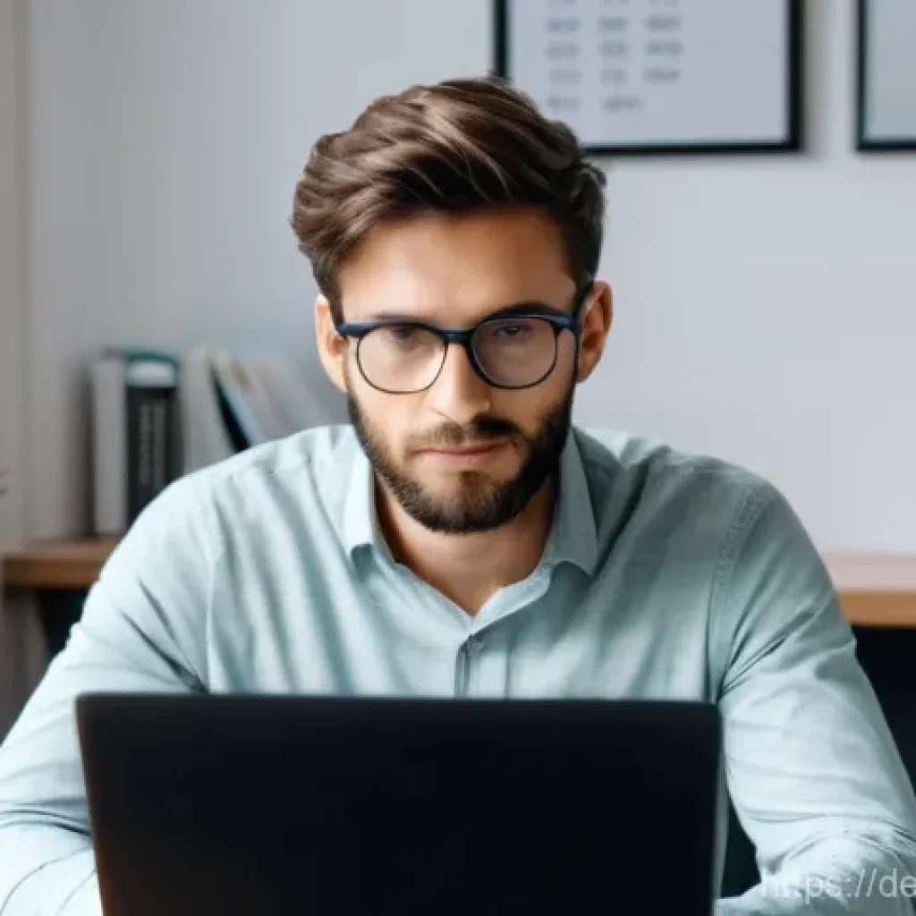 스토리텔러의 워라밸 유지 방법 - **Time Blocking for Focused Work:** A professional-looking German storyteller, in their late 20s to ...