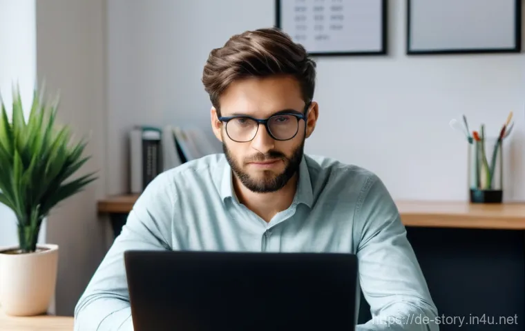 스토리텔러의 워라밸 유지 방법 - **Time Blocking for Focused Work:** A professional-looking German storyteller, in their late 20s to ...