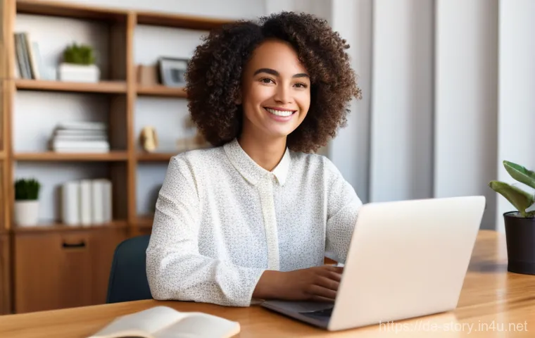 스토리텔러 직무에서의 스토리 제작 능력 향상 방법과 사례 분석과 전략 - **Prompt:** A diverse woman in her late 20s, wearing a comfortable yet stylish long-sleeved shirt an...