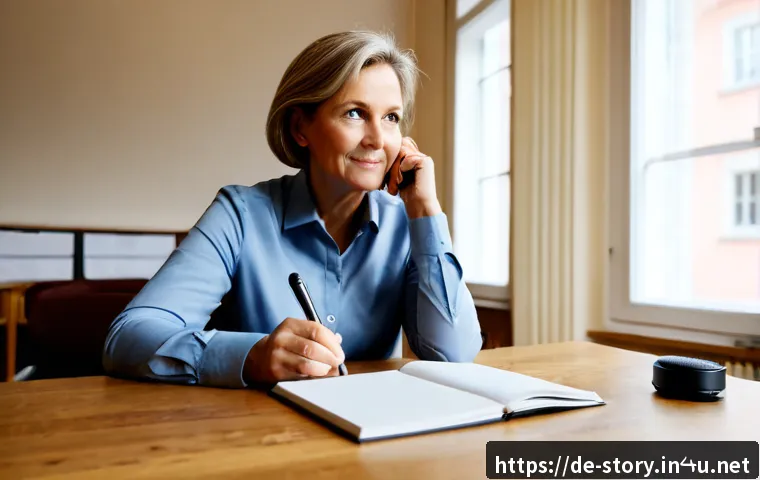 스토리텔러 전문 자문가 인터뷰 - Photorealistic editorial interview scene in a refined German creative consultancy office, an experie...